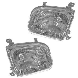 TRQ® - Driver and Passenger Side Replacement Headlights