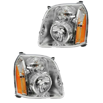 TRQ® - Driver and Passenger Side Replacement Headlights