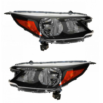 TRQ® - Driver and Passenger Side Replacement Headlights