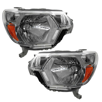 TRQ® - Driver and Passenger Side Replacement Headlights