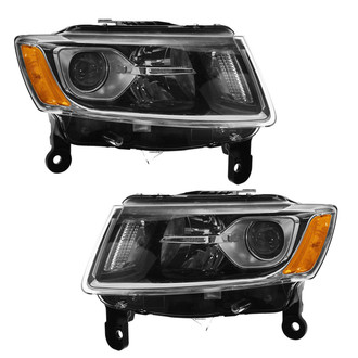 TRQ® - Driver and Passenger Side Replacement Headlights