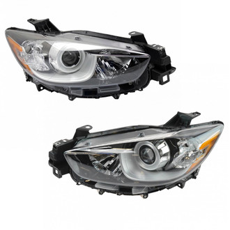 TRQ® - Driver and Passenger Side Replacement Headlights