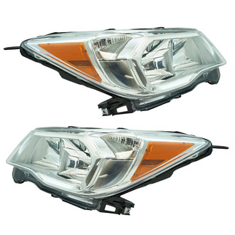 TRQ® - Driver and Passenger Side Replacement Headlights