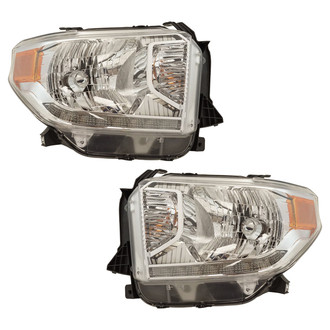 TRQ® - Driver and Passenger Side Replacement Headlights