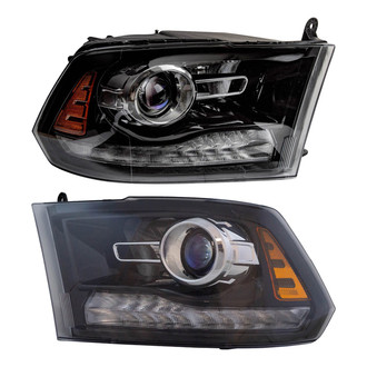 TRQ® - Driver and Passenger Side Replacement Headlights