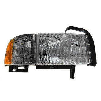 TRQ® - Passenger Side Replacement Headlight