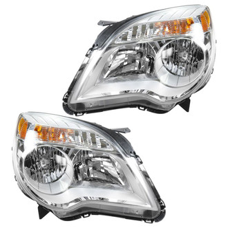 TRQ® - Driver and Passenger Side Replacement Headlights