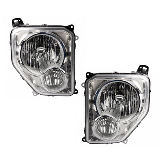 TRQ® - Driver and Passenger Side Replacement Headlights