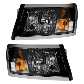TRQ® - Driver and Passenger Side Replacement Headlights
