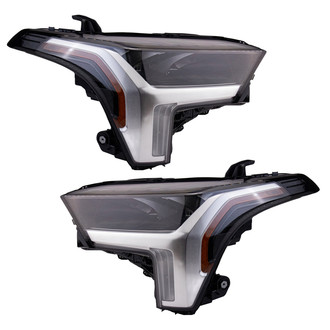 TRQ® - Driver and Passenger Side Replacement Headlights