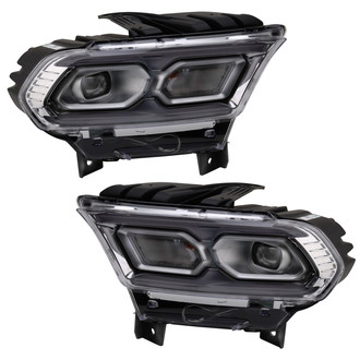 TRQ® - Driver and Passenger Side Replacement Headlight