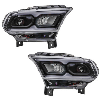 TRQ® - Driver and Passenger Side Replacement Headlights
