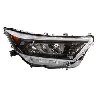 TRQ® - Passenger Side Replacement Headlight