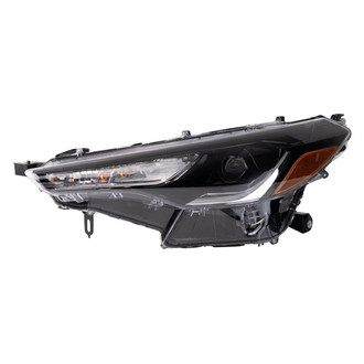 TRQ® - Driver Side Replacement Headlight
