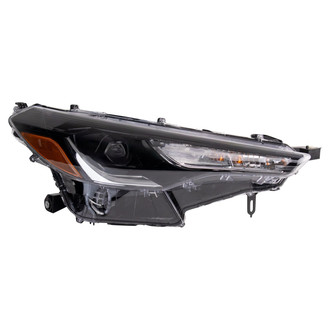 TRQ® - Passenger Side Replacement Headlight
