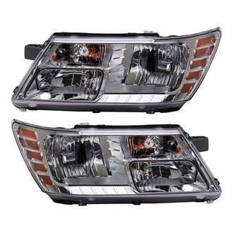TRQ® - Driver and Passenger Side Replacement Headlights