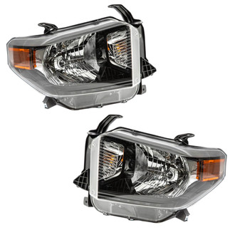 TRQ® - Driver and Passenger Side Replacement Headlights