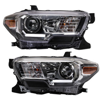 TRQ® - Driver and Passenger Side Replacement Headlights