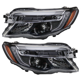 TRQ® - Driver and Passenger Side Replacement Headlights