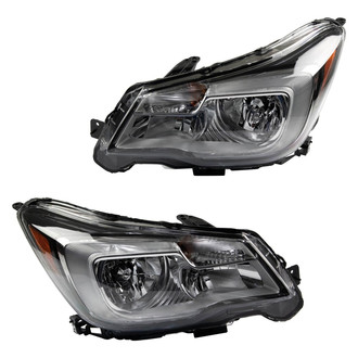 TRQ® - Driver and Passenger Side Replacement Headlights