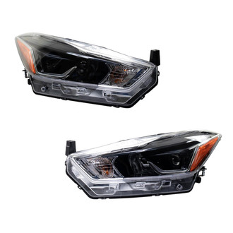TRQ® - Driver and Passenger Side Replacement Headlights