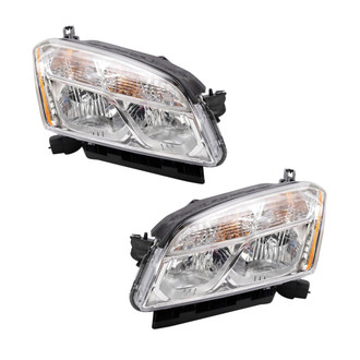 TRQ® - Driver and Passenger Side Replacement Headlights