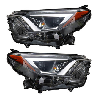 TRQ® - Driver and Passenger Side Replacement Headlights