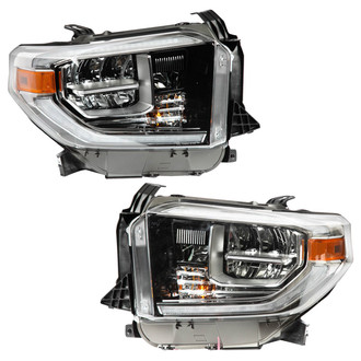 TRQ® - Driver and Passenger Side Replacement Headlights