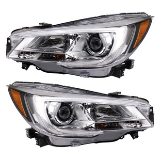 TRQ® - Driver and Passenger Side Replacement Headlights