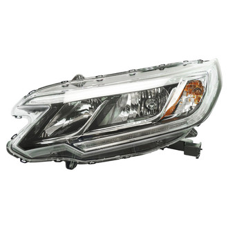 TRQ® - Driver Side Replacement Headlight