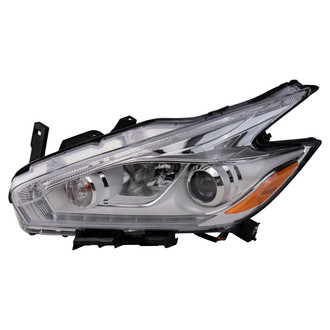 TRQ® - Driver Side Replacement Headlight