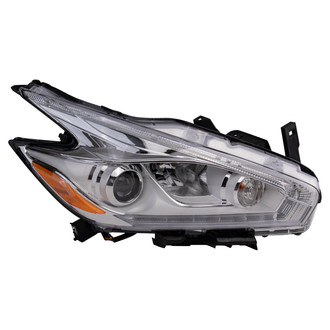 TRQ® - Passenger Side Replacement Headlight