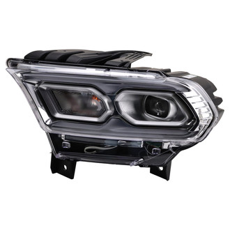 TRQ® - Gray With Projector LED Headlight
