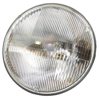 TRQ® - 7" Round Passenger Side Chrome Factory Style Headlight