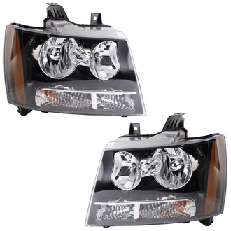 TRQ® - Driver and Passenger Side Replacement Headlights