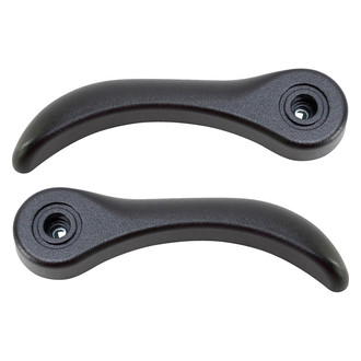 TRQ® - Front Seat Back Recliner Adjustment Handle, Ebony