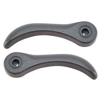 TRQ® - Front Seat Back Recliner Adjustment Handle, Pewter