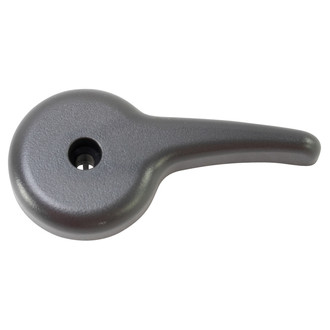 TRQ® - Front Passenger Side Seat Back Recliner Adjustment Handle, Black