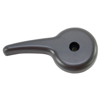 TRQ® - Front Driver Side Seat Back Recliner Adjustment Handle, Black