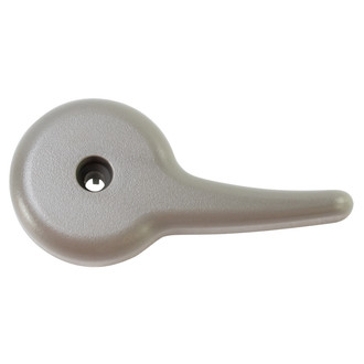TRQ® - Front Driver Side Seat Back Recliner Adjustment Handle, Pewter