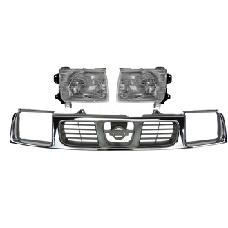 TRQ® - Driver and Passenger Side Replacement Headlights