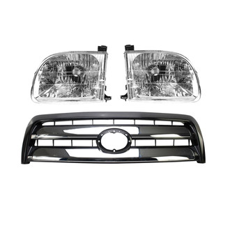 TRQ® - Driver and Passenger Side Replacement Headlights