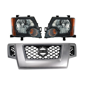 TRQ® - Driver and Passenger Side Replacement Headlight