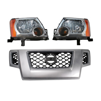 TRQ® - Driver and Passenger Side Replacement Headlights