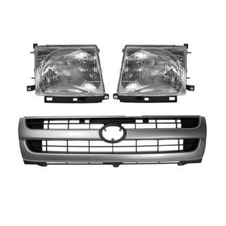 TRQ® - Driver and Passenger Side Replacement Headlights