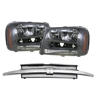 TRQ® - Driver and Passenger Side Replacement Headlights