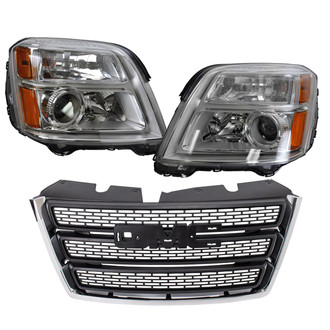 TRQ® - Driver and Passenger Side Replacement Headlights