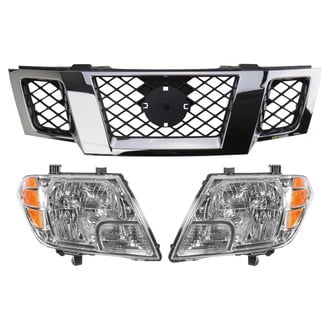 TRQ® - Driver and Passenger Side Replacement Headlights
