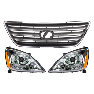 TRQ® - Driver and Passenger Side Replacement Headlights