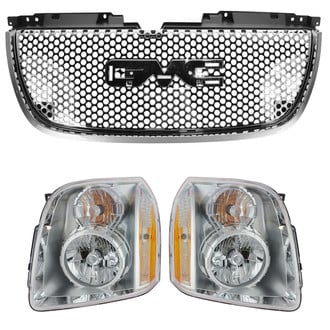 TRQ® - Driver and Passenger Side Replacement Headlights